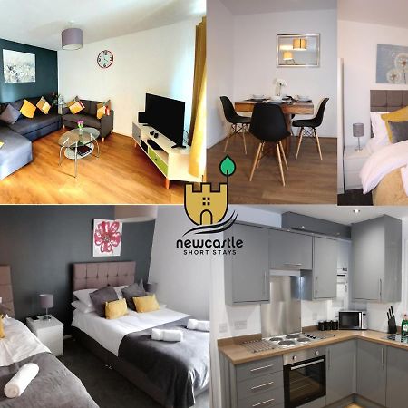 Milton House - Entire 3Bed House Free Wifi & 4 Free Parking Spaces Serviced Accommodation Newcastle Uk Newcastle upon Tyne Exterior foto